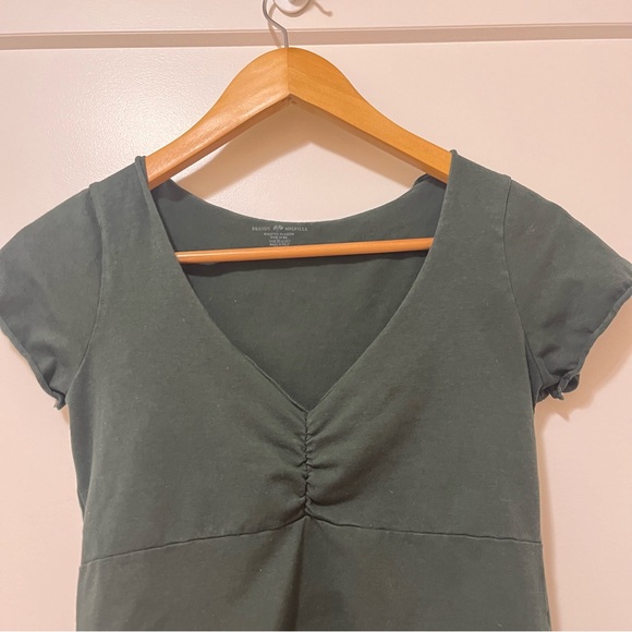 BRANDY MELVILLE - Cotton Tee - Dark Green - Women’s O/S - Picture 7 of 13